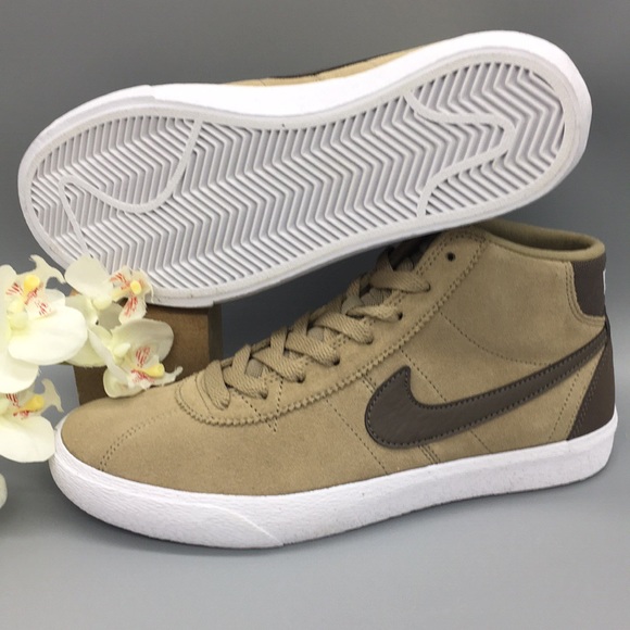 WMNS NIKE SB BRUIN HI khaki/ridgerock-white - Picture 2 of 8